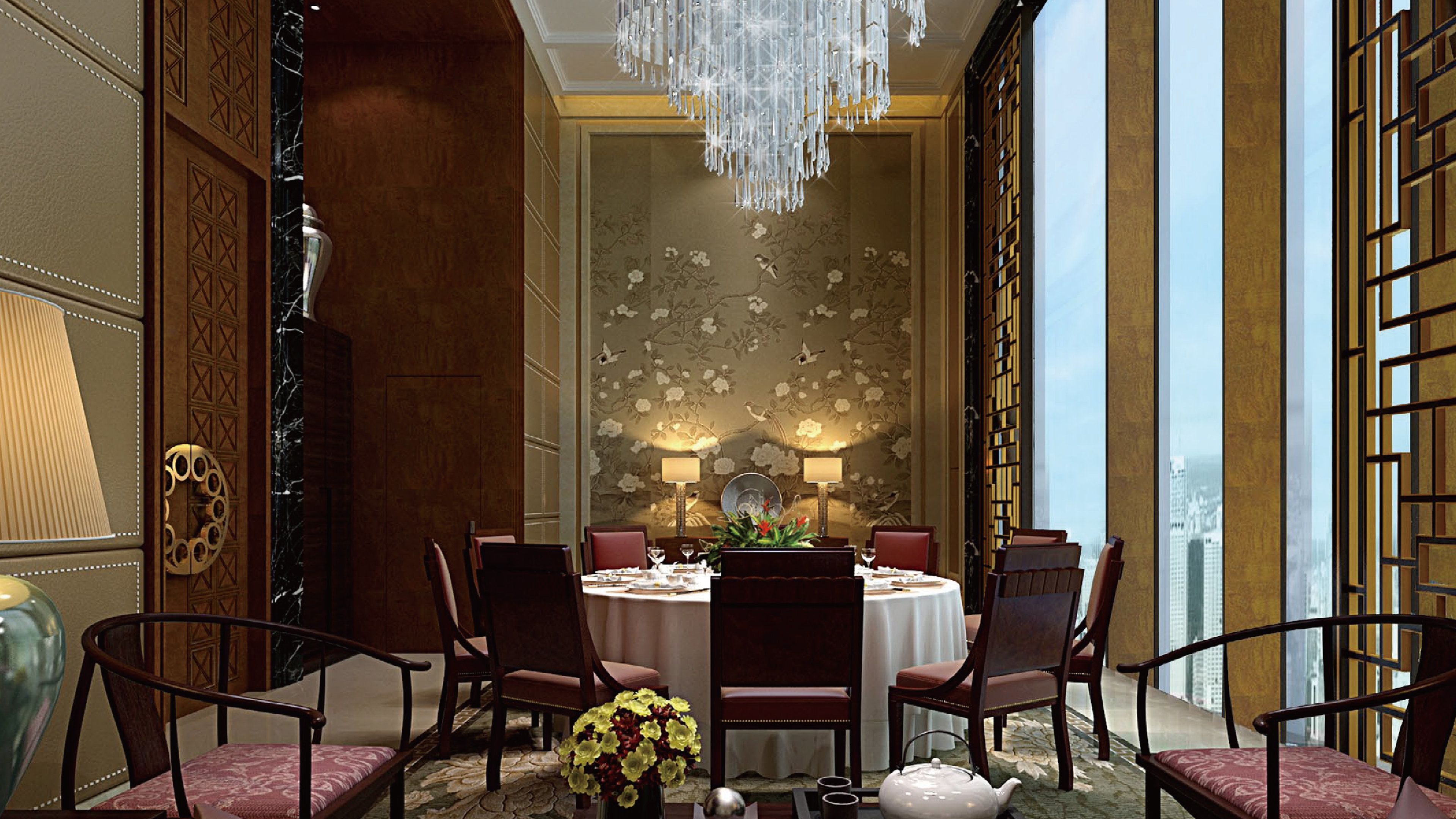 lunch and dinner served