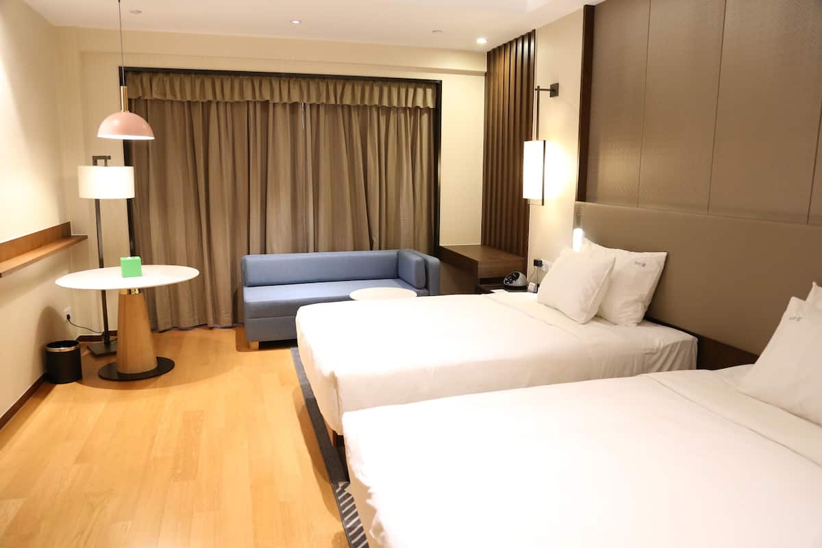 1 habitación, minibar, caja de seguridad en la habitación y escritorio