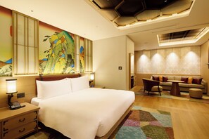 Suite, 1 letto king (Private Hot Spring) | 1 camera, copriletto in piuma, minibar, una cassaforte in camera