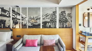 Down comforters, minibar, in-room safe, individually decorated