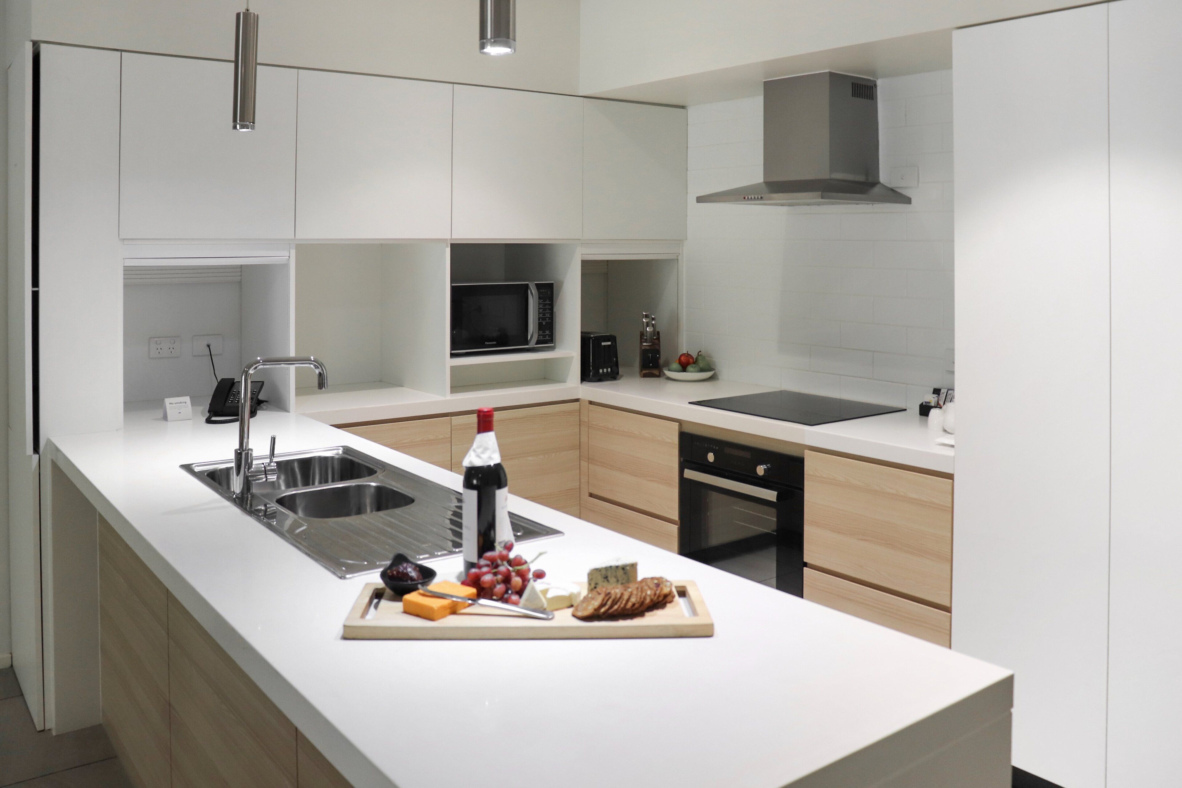 1 bedroom, egyptian cotton sheets, premium bedding, down duvets