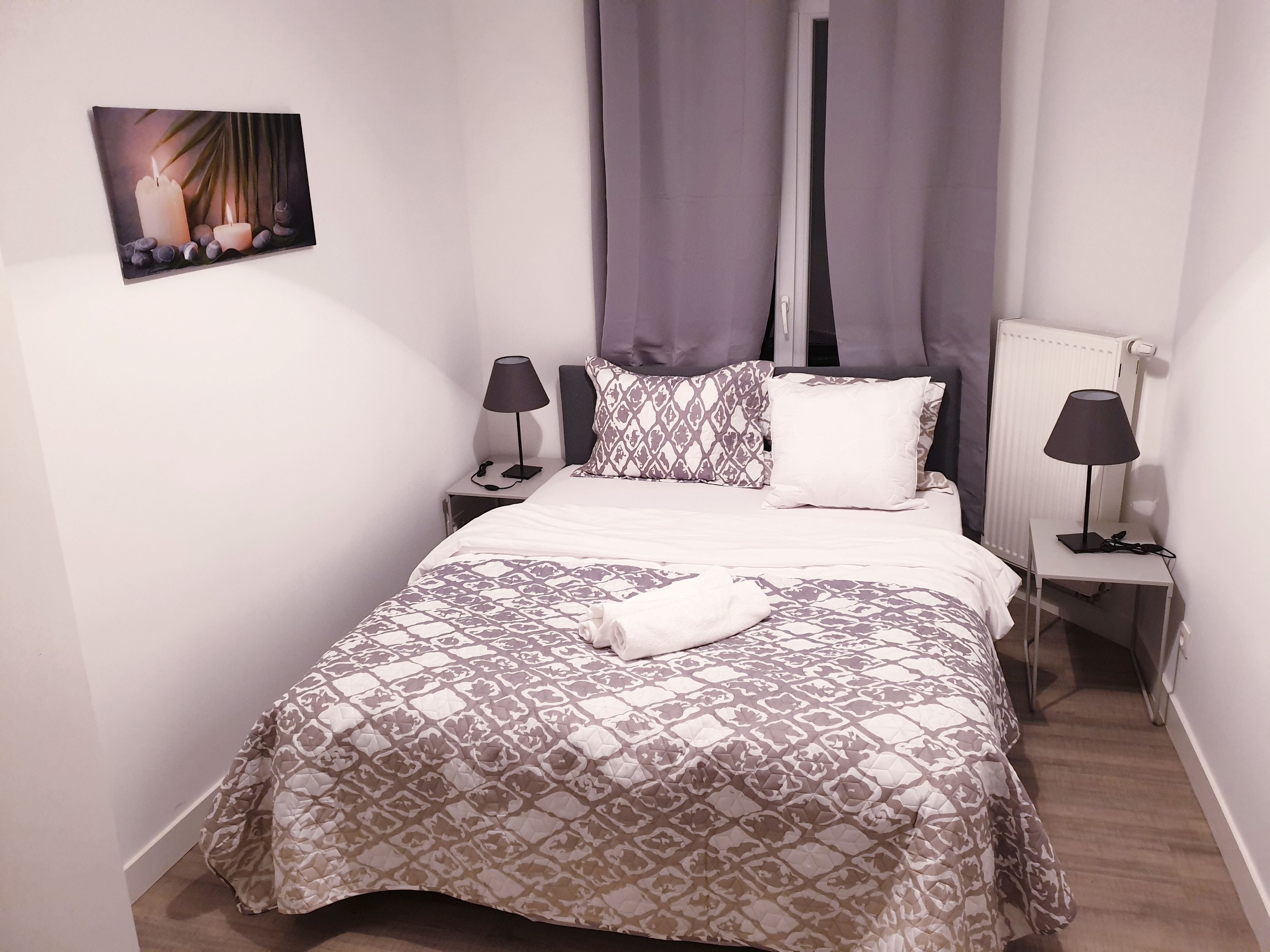 Apartment, 2 Schlafzimmer | Schallisolierte Zimmer, Bügeleisen/Bügelbrett, kostenloses WLAN