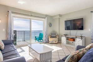 TV, DVD player - Summit 2BR 2BA 13th Floor End Unit w/ BEACH CHAIRS INCL!!! (Panama City Beach)