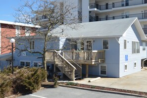 Exterior - Unit #1, Door to Dune in 50 steps! 3 BR, 1.5 BA condo in the heart of North OC (Ocean City)
