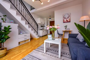 Familienapartment, 1 Schlafzimmer, Nichtraucher, Hügelblick | Ausblick vom Zimmer