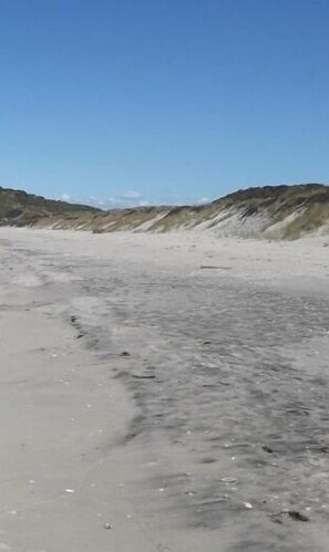 A sandy beach with dunes in the background. - Kea Motel & Holiday Park (Putaruru)