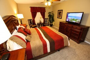 5 bedrooms, desk, iron/ironing board, free WiFi