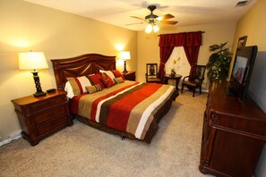 5 makuuhuonetta, työpöytä, silitysrauta/-lauta, ilmainen Wi-Fi