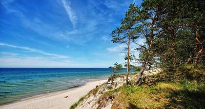 Hiljattain rakennettu "White Cottage Lux", Grzybowo Um Kolbergissa, 1-6 henkilöä