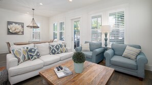 Living area - Luxurious Home ~ Community Pool ~ Seacrest on 30A (Inlet Beach)