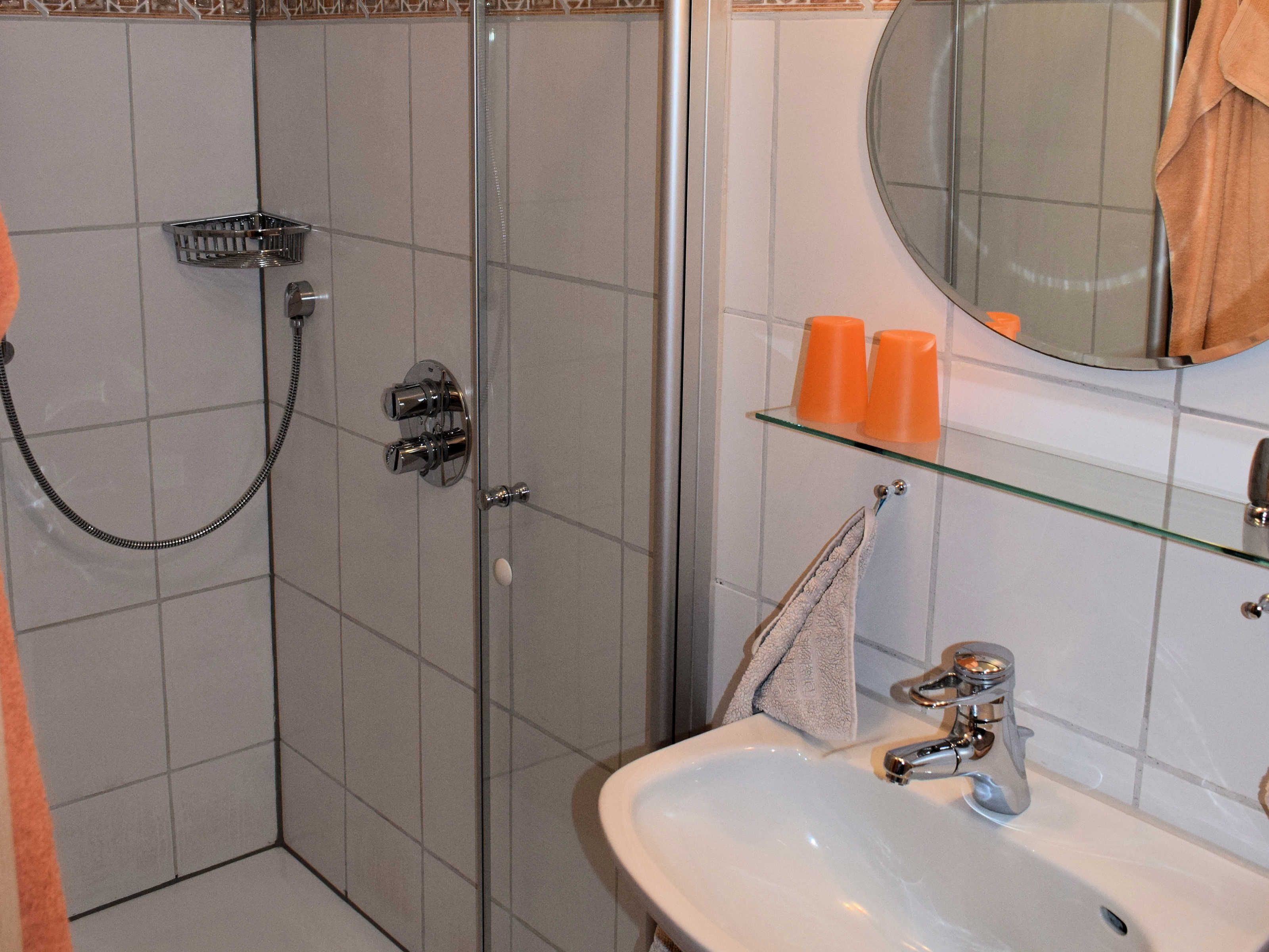 Dusche, Handtücher