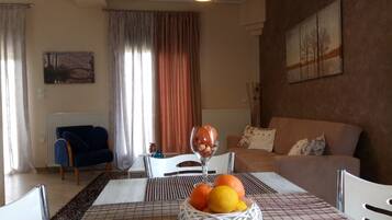 Vila, 2 kamar tidur | Makan di kamar