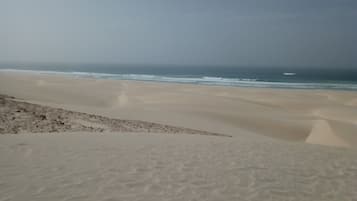 Beach nearby, black sand