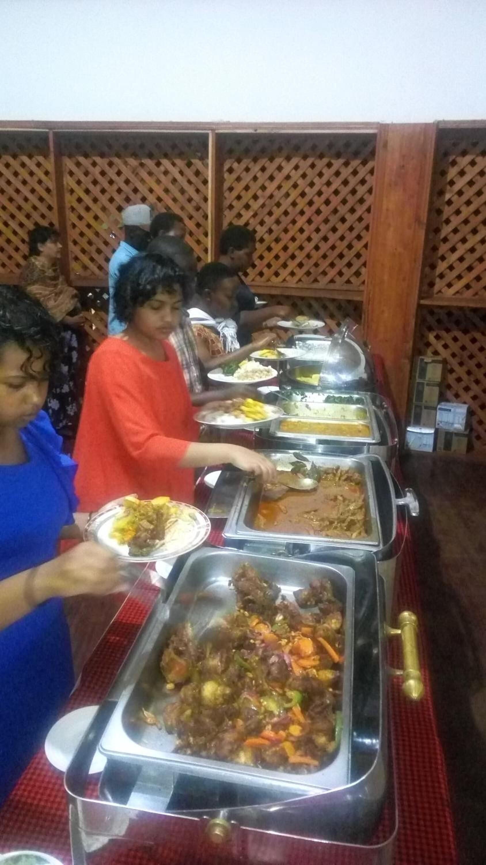 breakfast, lunch, dinner served; local and international cuisine