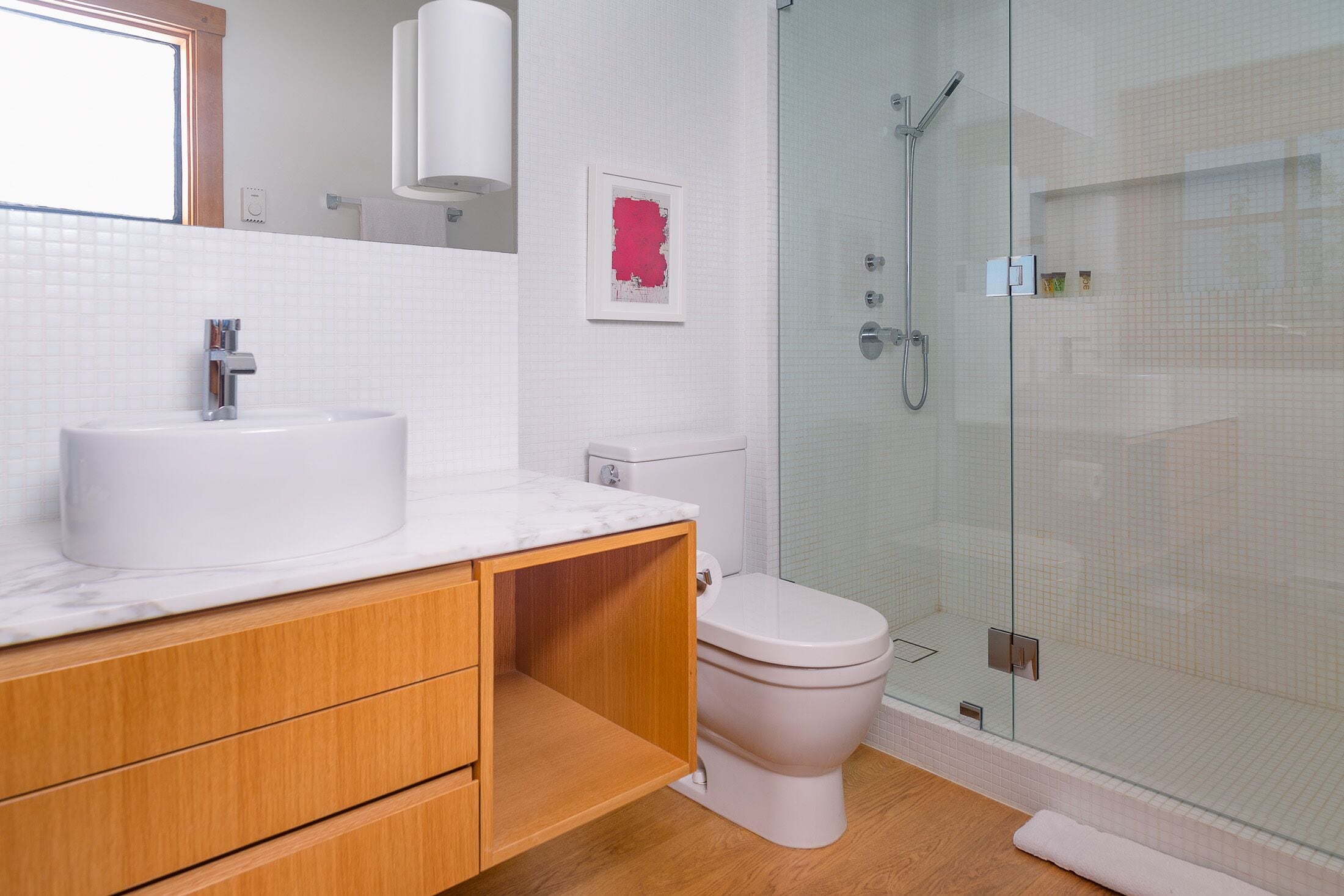 Towels, soap