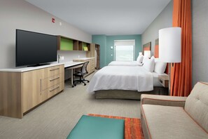 Premium bedding, in-room safe, desk, blackout curtains - Home2 Suites by Hilton Asheville Biltmore Village (Asheville)