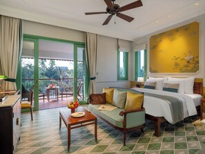 Dobbeltrom, hageutsikt (Gustave Eiffel) | Utsikt fra rommet