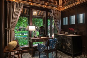 Executive Suite (Bach Ma) | Premium bedding, pillow-top beds, minibar, in-room safe - Ancient Hue Garden Houses (Hue)