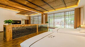 Superior Suite, 2 Double Beds | 1 bedroom, individually decorated, individually furnished, desk