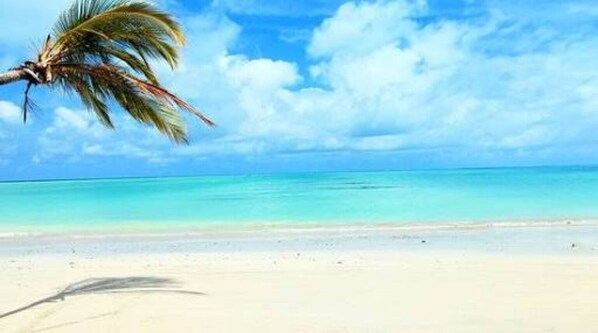 Espreguiçadeiras, toalhas de praia