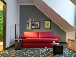 Family Room, Multiple Beds (Modern with Double bed and Sofa Bed) | In-room safe, desk, blackout drapes, soundproofing - ibis Styles Aschaffenburg (Aschaffenburg)