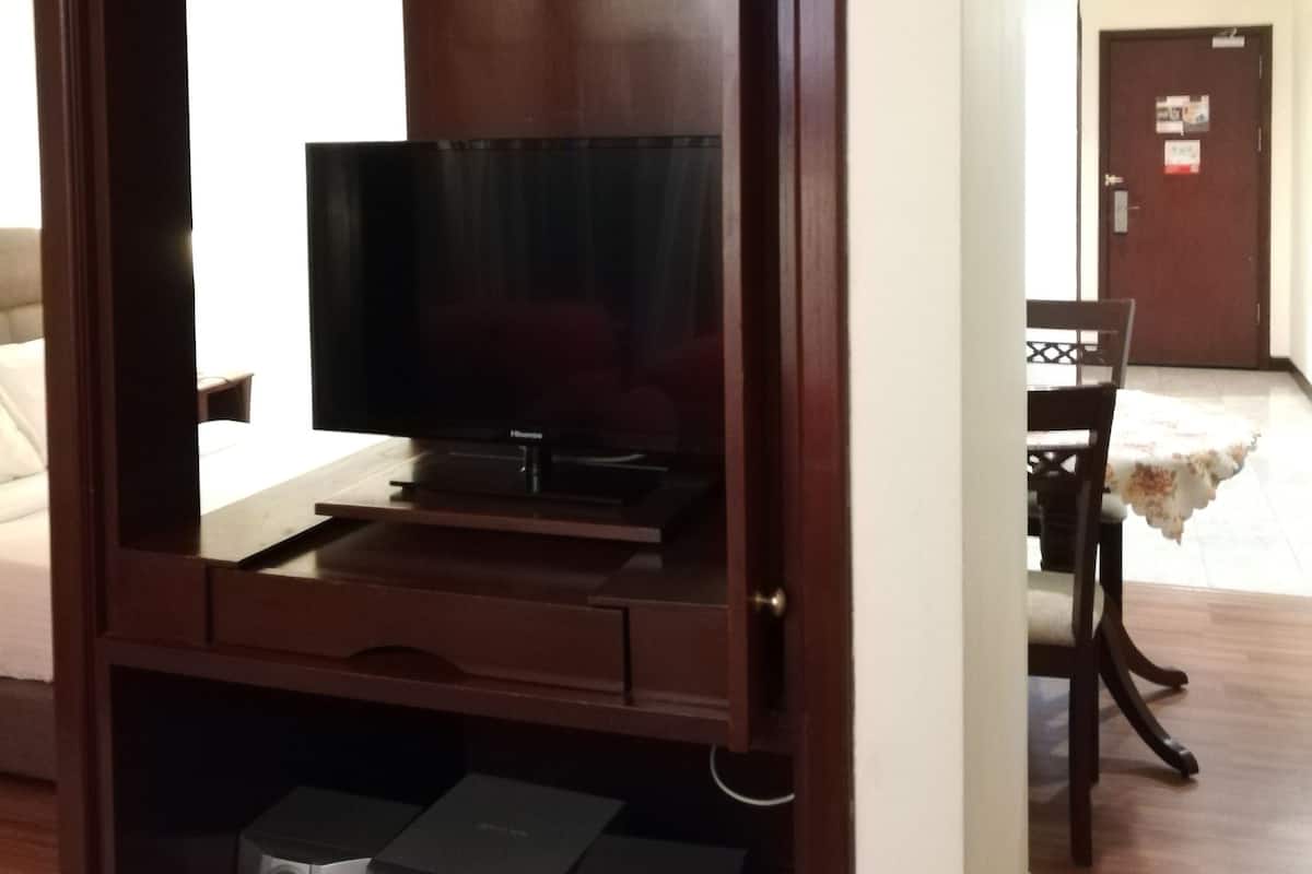 In-room safe, blackout curtains, iron/ironing board, free WiFi