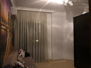 Basic Apartment, 1 Double Bed with Sofa bed, Pool View | Extra beds