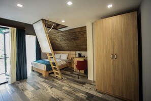 Vierbettzimmer, Balkon