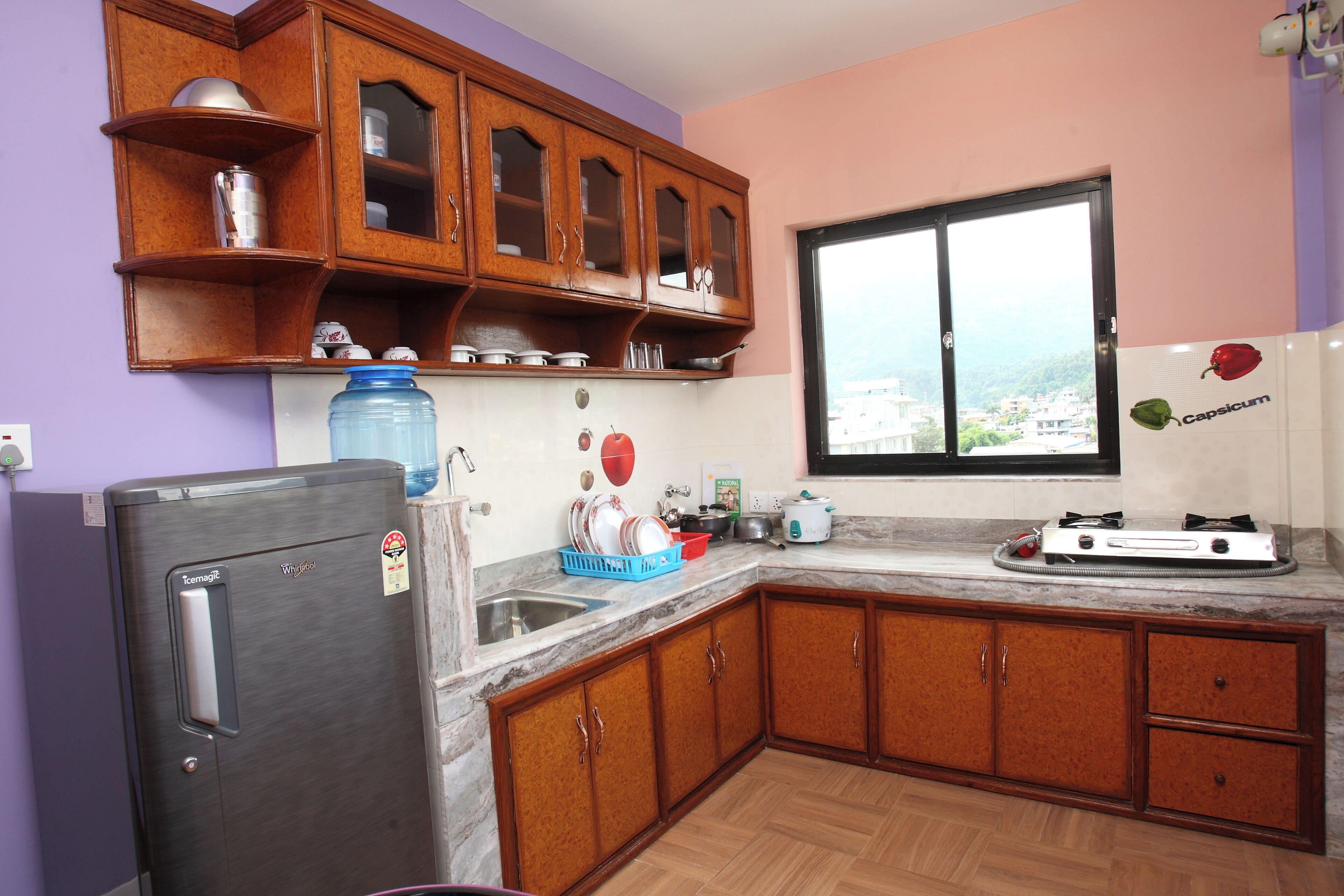 Deluxe-Apartment, Seeblick | Eigene Küche