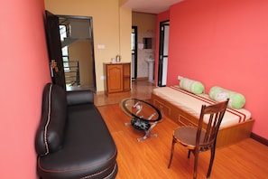 Living area - Ranss Apartment (Pokhara)