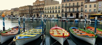 grand appartement sur canal à 2 pas du centre ville de Sète