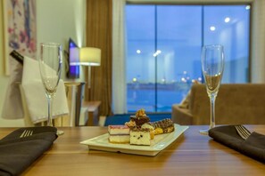 Uitzicht vanuit accommodatie
