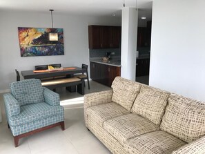 Villa, 2 Bedrooms | Living area | Flat-screen TV