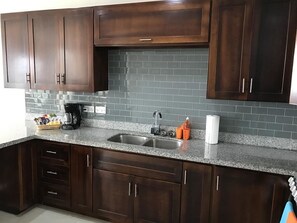 Villa, 2 Bedrooms | Private kitchen | Fridge, microwave, oven, stovetop - Calabash Villas on Bonaire Bay (Gros Islet)