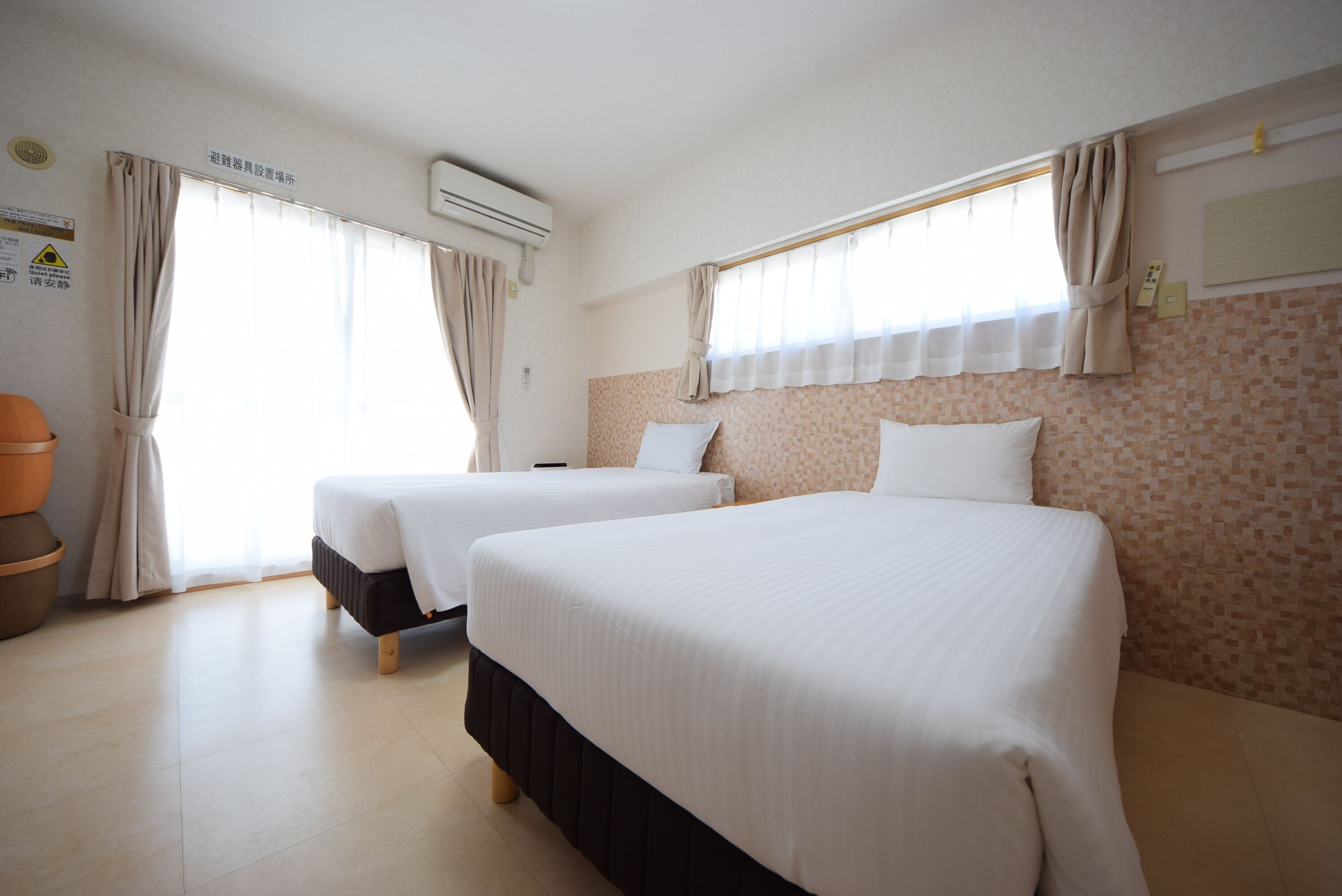 twin room | individually decorated, individually furnished, free wifi, bed sheets