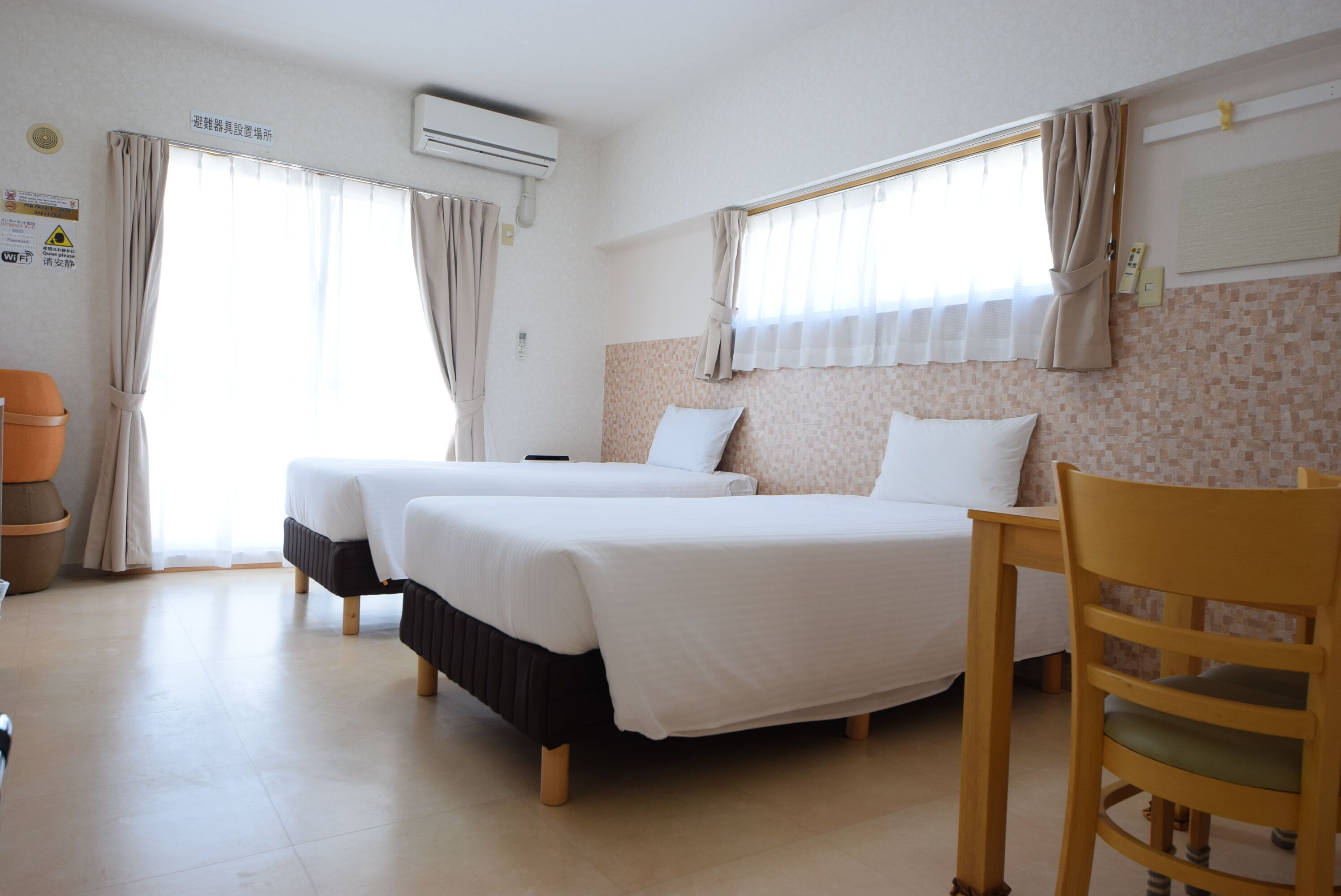 twin room | individually decorated, individually furnished, free wifi, bed sheets