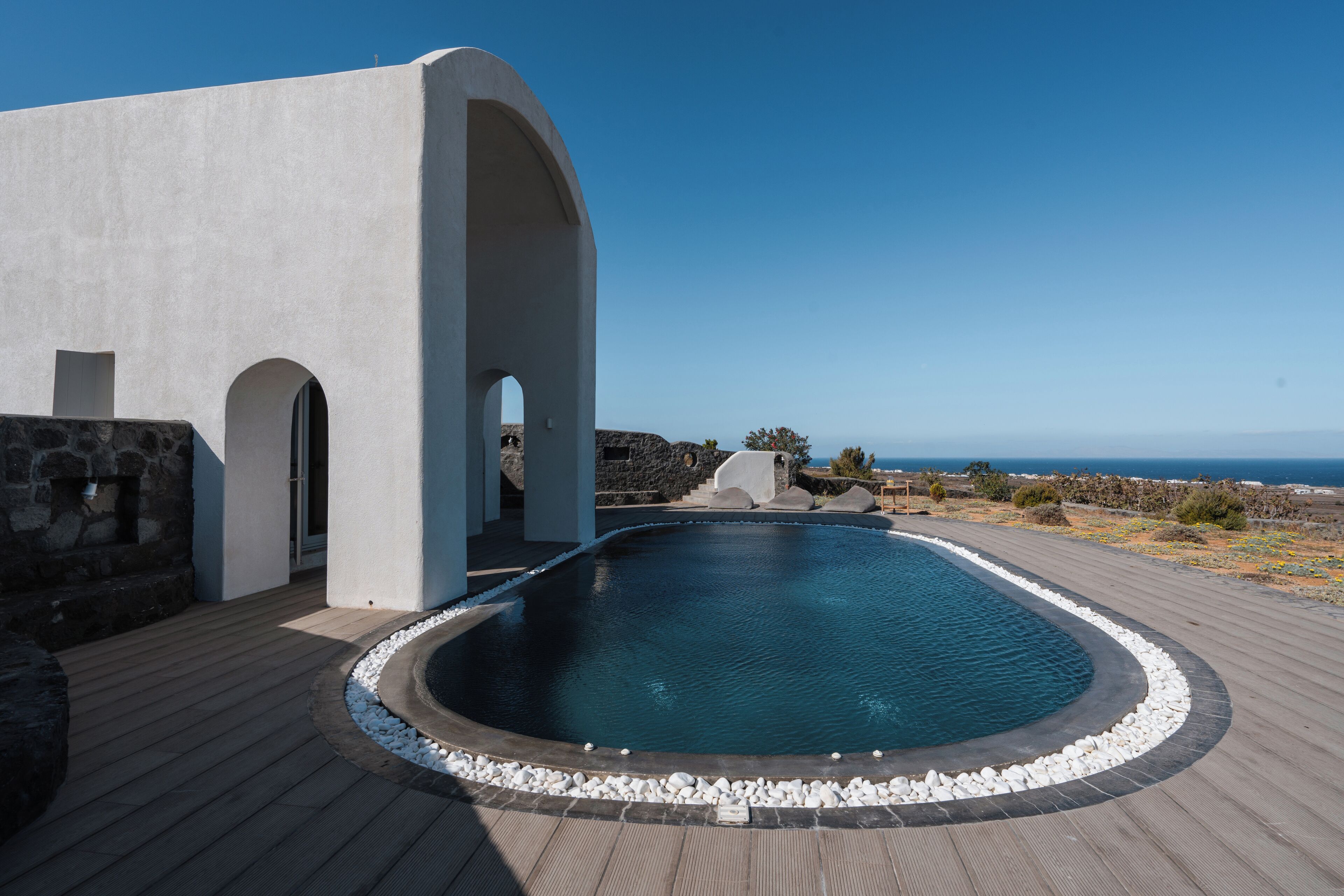 private split - level villa with sea view and private pool | 1 bedroom, egyptian cotton sheets, premium bedding, down duvets