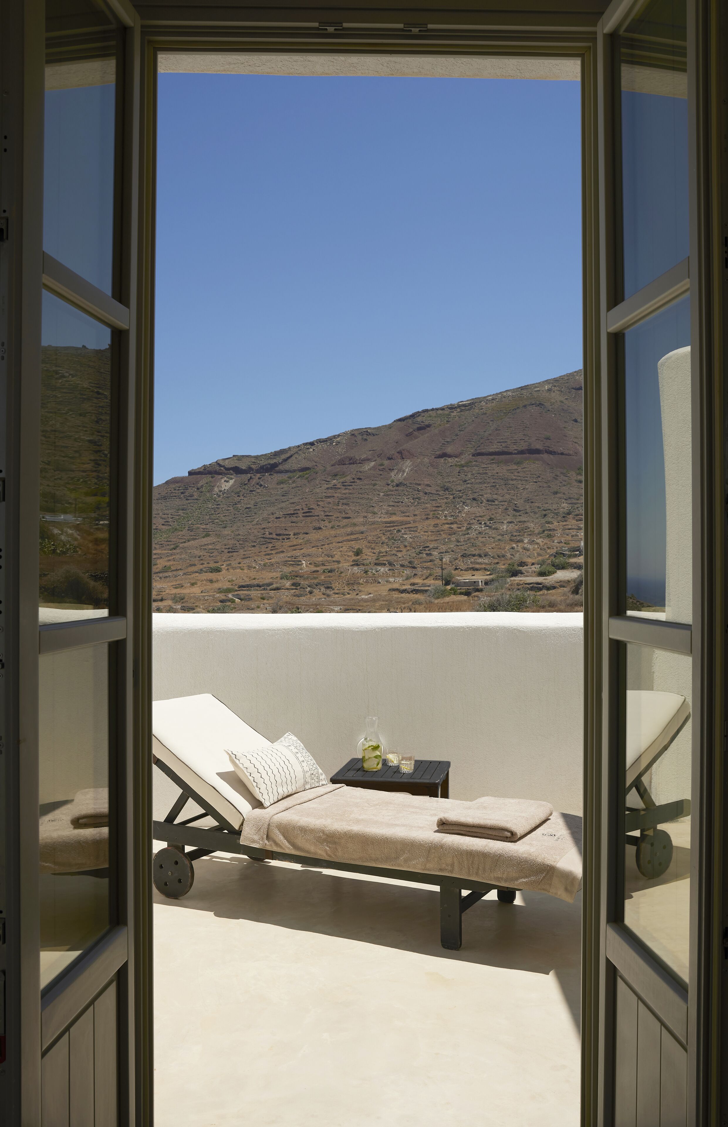 superior suite with sea view and outdoor hot tub | view from room