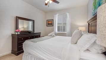 2 bedrooms, iron/ironing board, travel cot, free WiFi