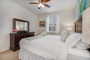 2 bedrooms, iron/ironing board, travel cot, free WiFi