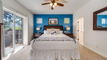 2 bedrooms, iron/ironing board, travel cot, free WiFi