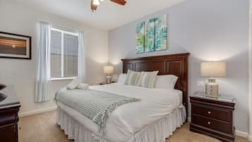 2 bedrooms, iron/ironing board, travel crib, free WiFi