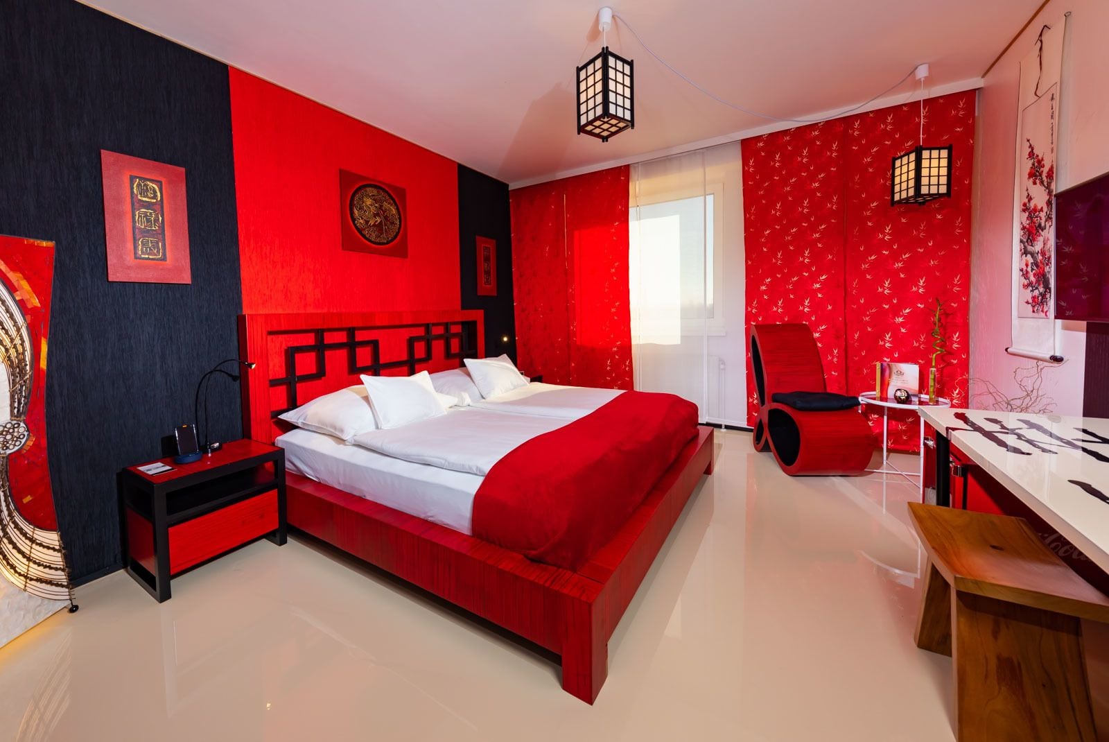 design double room, 1 king bed | 1 bedroom, premium bedding, select comfort beds, minibar