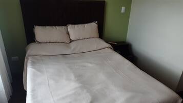 Double Room | Premium bedding, down duvets, blackout curtains, iron/ironing board