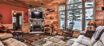 Crossroads Sandy Beach-Wooded Private with Pontoon Available "Pets now allowed"