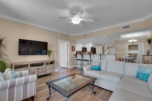 TV - BEACH FRONT-Outdoor Pool-Hot Tub-Poolside Cafe-Fitness Room-Grills (Panama City Beach)