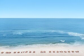 On the beach - BEACH FRONT-Outdoor Pool-Hot Tub-Poolside Cafe-Fitness Room-Grills (Panama City Beach)