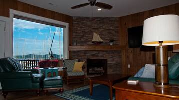 Älytelevisio, takka