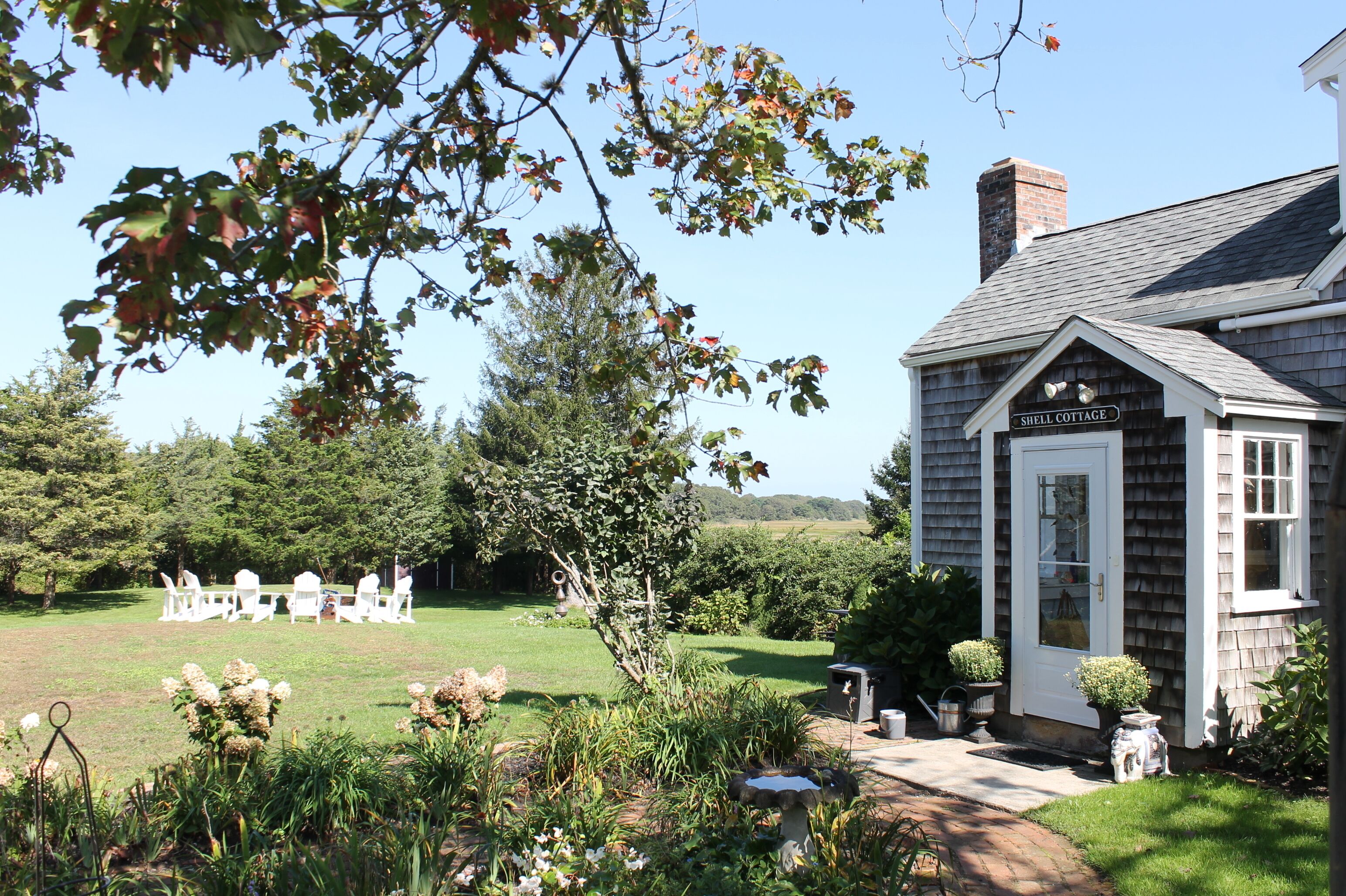 Updated Antique on Rt 6A with views of Quivet Creek