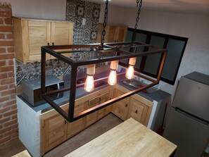 Private kitchen - Comfortable apartment "The Elephants" (San Cristóbal de las Casas)